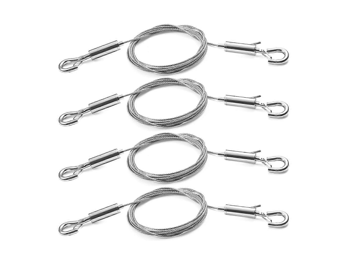 Peças Kits Arame Inox Ajustáveis 1,5m X 1,5mm Para Pendurar Quadros