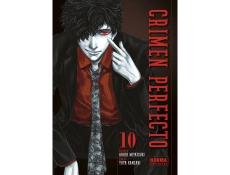 Livro Crimen Perfecto 10 de ARATA MIYATSUKI-YUUYA KANZAKI (Castelhano)