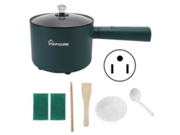 Laxiscreed Panela Elétrica Multifuncional De 1,8l Para Uso Doméstico, Grande Capacidade E Fácil De Usar