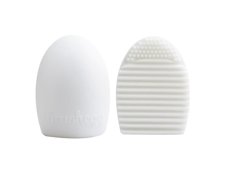 1 Ovo Pc Moda Mulheres Limpeza Luva Lavagem Escova Purificadora Dica Pincel De Maquiagem Branco Vanker