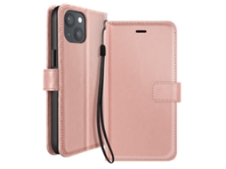 Capa Carteira Para Iphone 13 Com Alça De Mão E Suporte De Vídeo