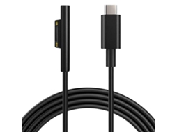Cabo Carregador Usb-C Magnético 65W para Microsoft Surface Go 1 / 2 / 3 ANTIIMPACTO!