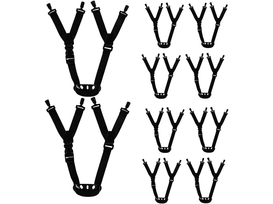 Conjunto de 10 cintas para capacetes SFUSHOS