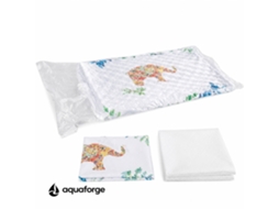 Almofada Cervical Ergonómica Látex Respirável 55 X 35 Cm