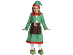 Fato de Menina DISFRAZZES Elfo (Tam: 5 a 6 anos)