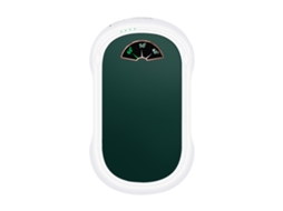 Laxiscreed Aquecedor De Mãos Mini Com 10000mah, Portátil, Verde Escuro, Separação Magnética, Ideal Para O Inverno