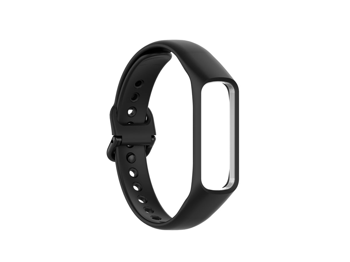 Lurelia Pulseira De Silicone, Compatível Com Samsung Galaxy Fit 2 (preta)
