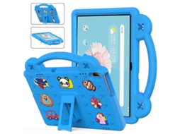 Capa Para Tablet Infantil Em Eva Resistente A Impactos Com Alça E Suporte Integrado Para Lenovo Tab M10 X605 / X505 / Tab P10 X705