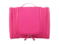 Bolsa De Viagem Unissexo Suspensa Higiene Pessoal Organizadores Capacidade Impermeável Leve Rosa (9.44x4.13x7.87inches/9.44x4.13x20cm)*