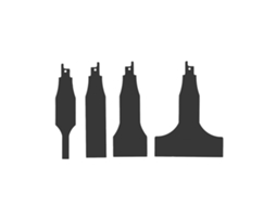 Lâminas Para Serra Reciprocante Vante (limpeza De Telhas E Remoção De Massas De Revestimento)