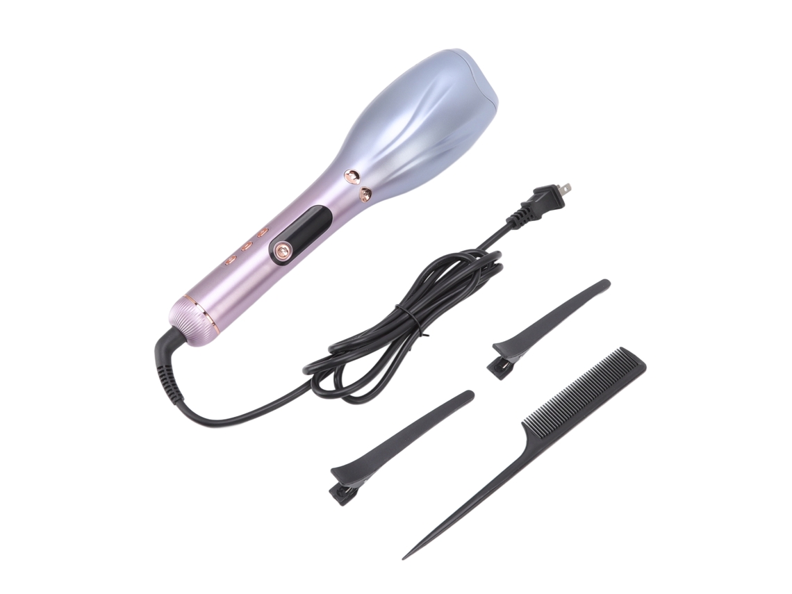 Arruela Automática De Cabelo Tipo Rosa Com Infravermelho E Ceramica Prancha De Curl Automática 110-240v Plug Us