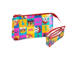 Estojo para Lápis, 3 Compartimentos, Infantil, Maquiagem AQUAFORGE