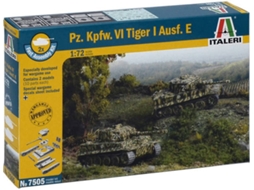 Carro militar ITALERI Pz. Kpfw. VI TIGER I Ausf. E