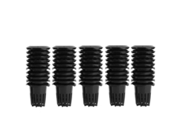 50pcs Vaso Hidropônico de Malha, Preto/Branco S/MARCA