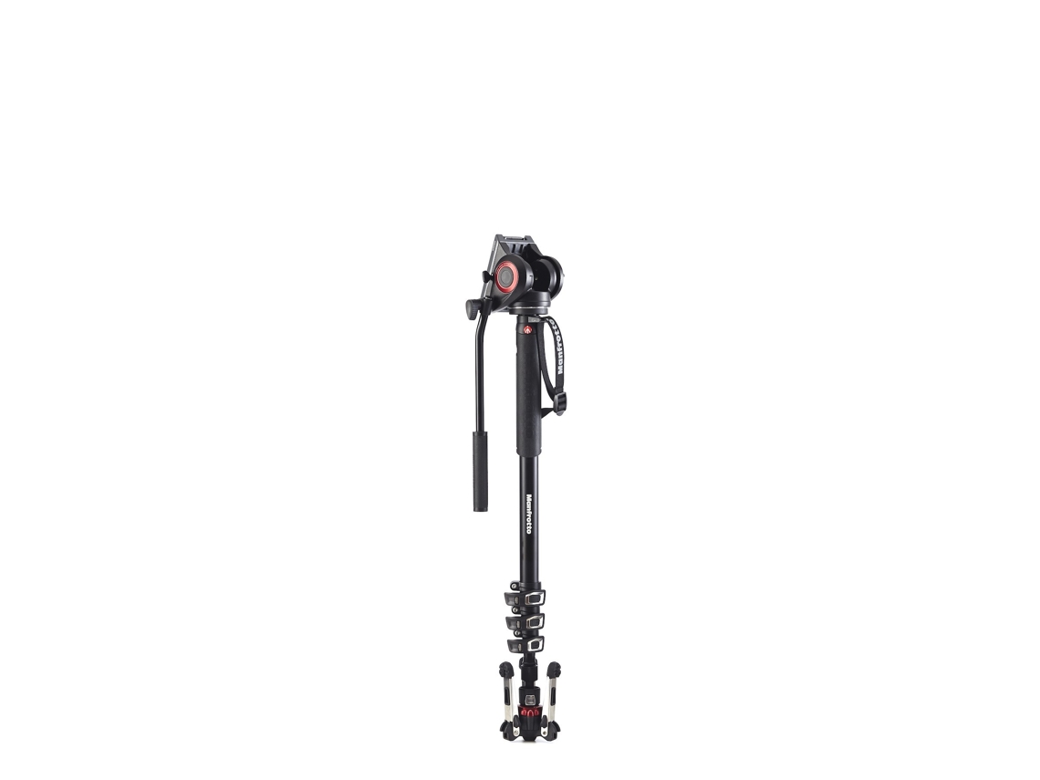 Monopé MANFROTTO MVMXPRO500 (Vídeo - Altura Máxima: 200 cm - Alumínio ...