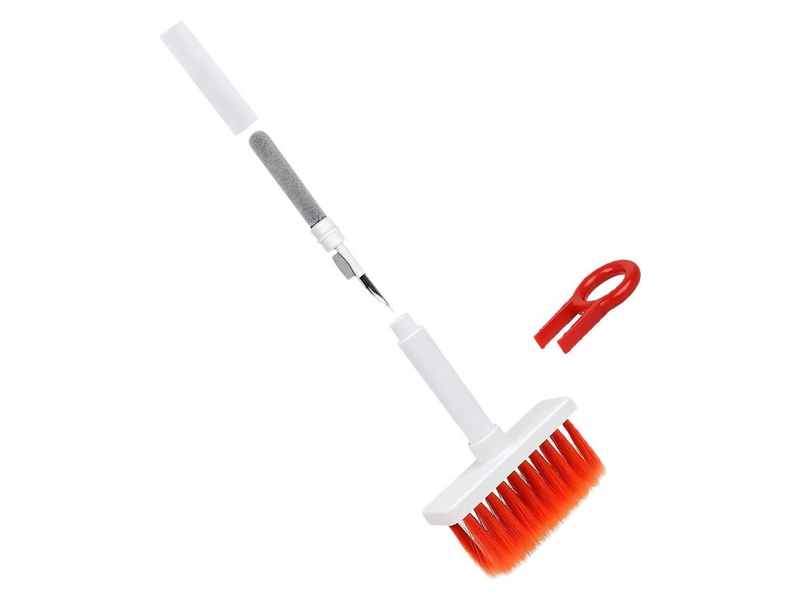 Escova Para Limpeza De Teclado 5 Em 1 Para Fone De Ouvido Computador Kit De Limpeza Notebook*