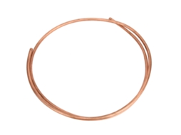 Tubo de Cobre Macio C1100 T2 2m para Ar Condicionado Refrigerador Od9.5mm Id7.9mm