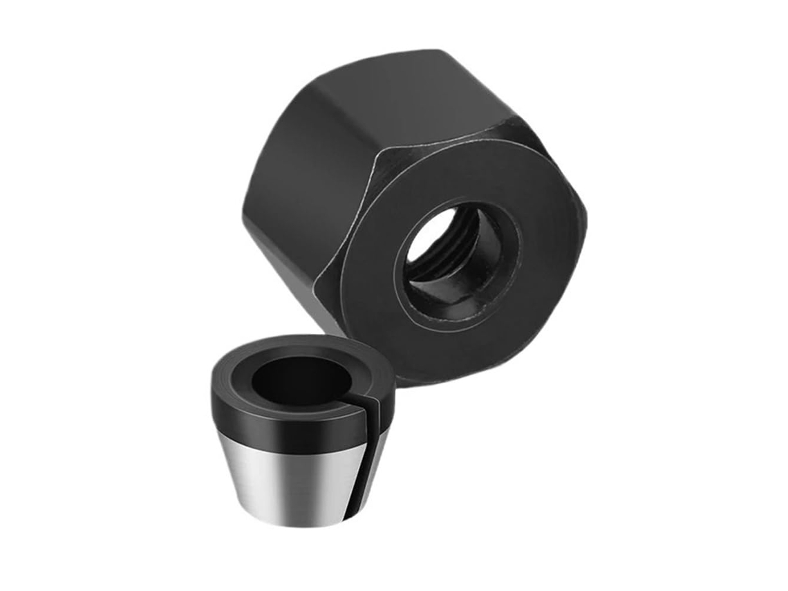 Conjunto De Adaptadores Pinça 6 Mm, 6,35 E 8 Com Porca: Cabeçote