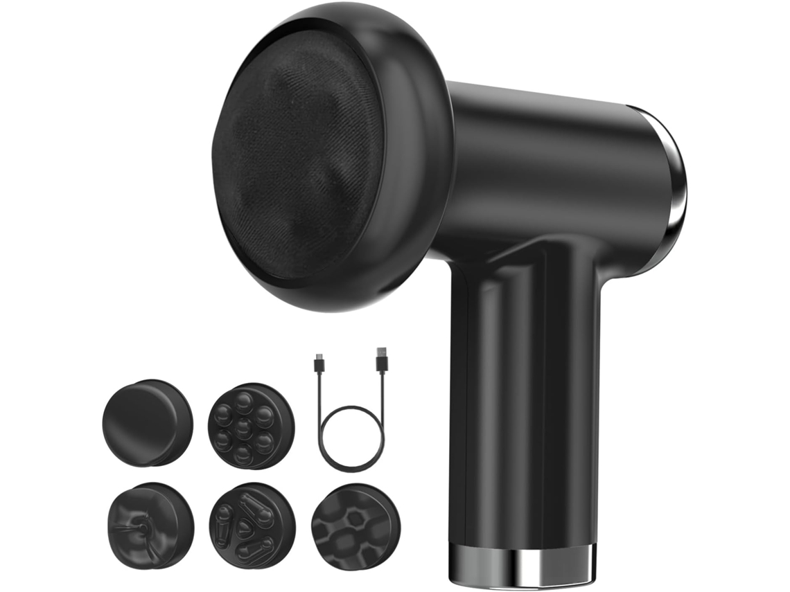 Massageador Anti-gordura , Para Modelar Gordura Abdominal, Abdômen, Coxas E Nádegas Pretas Panoona