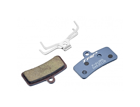 Pares de Pastilhas de Travão de Bicicleta Orgânicas para Pinça de 4 Pistões TRP P-Q12Rs X10