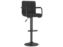 Bar Stool, Bar Stools Vidaxl Preto Tecido (n/a)
