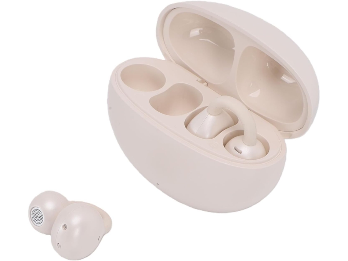 Fones De Ouvido Com Clipe Inspirados Em Joias, Sem Fio Bluetooth 6 0com Cancelamento De Ruído Anc E Enc, Design Em Laço