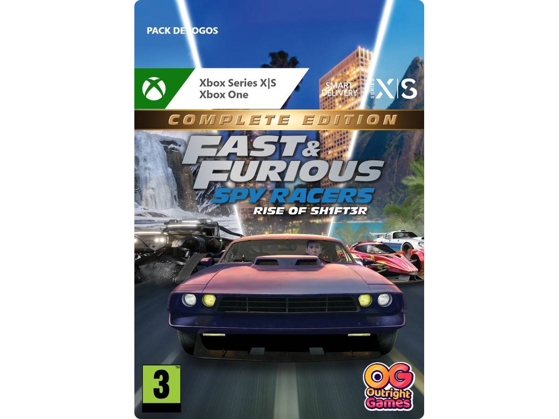 Jogo XBOX Fast Furious Spy Racers Rise Of Sh1Ft3R (Formato Digital)