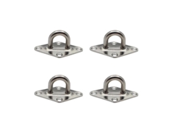 4Pcs Trava de Porta ALLINLESS
