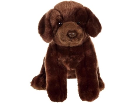 Pelúcia Cachorro Labrador Marrom - GIPSY TOYS - Sentado, 25 cm