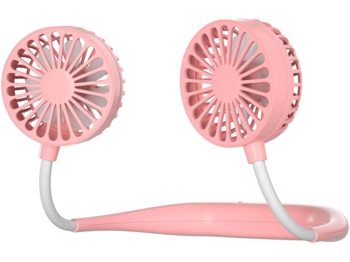 Ventilador USB de resfriamento de pescoço S/MARCA, portátil, 1200m, uso doméstico e externo
