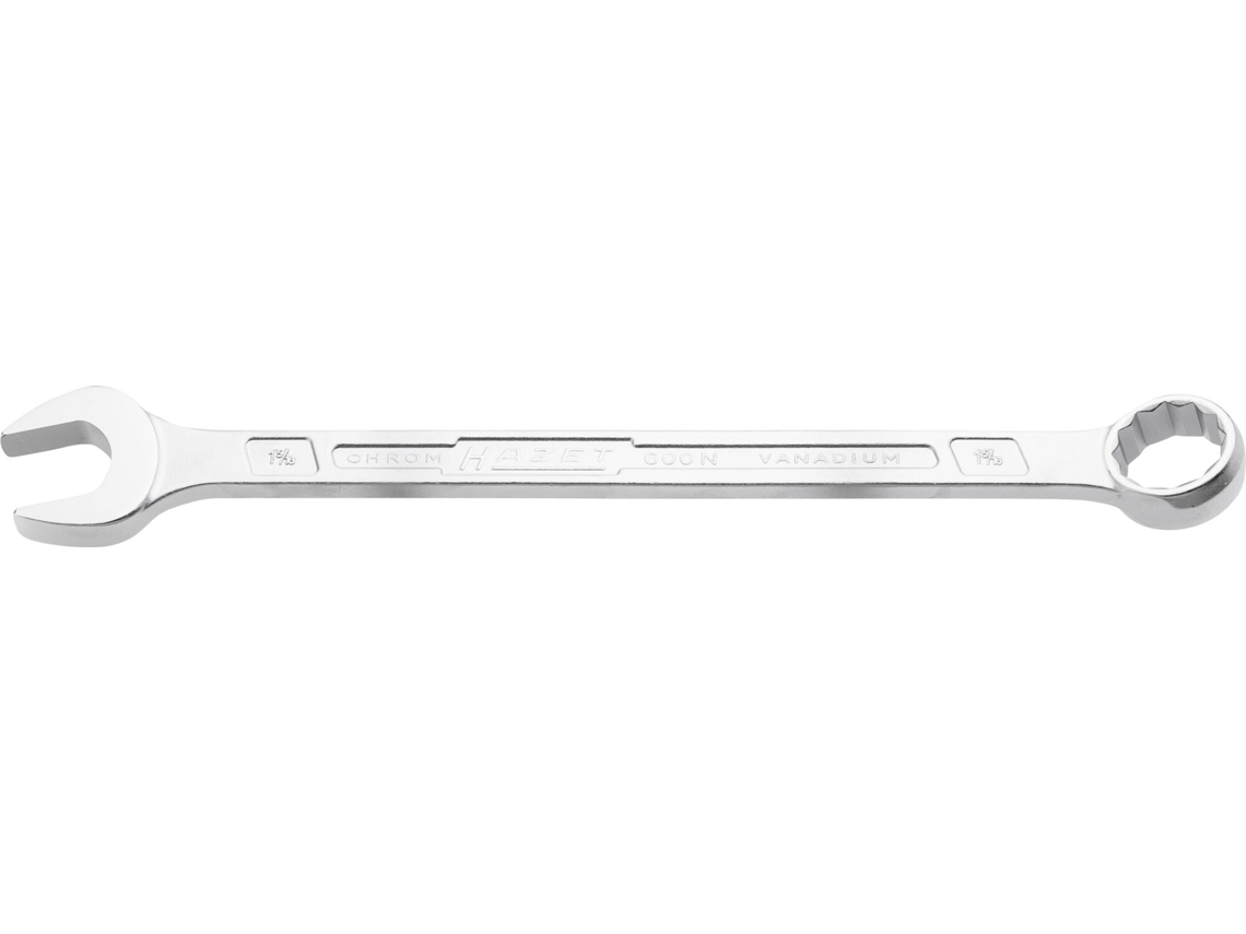 Chave Combinada HAZET 600Na-1.5/16: Perfil Hexagonal Externo Duplo 1.5⁄16″