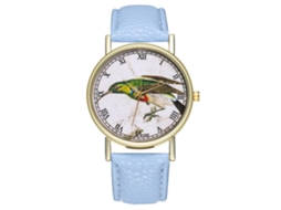 Relógio de Pulso Stylish Quarts para Homem e Mulher (azul Claro)