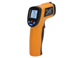 Termômetro Digital Industrial Infrarrojo Gm550 De Precisão Alta Lcd