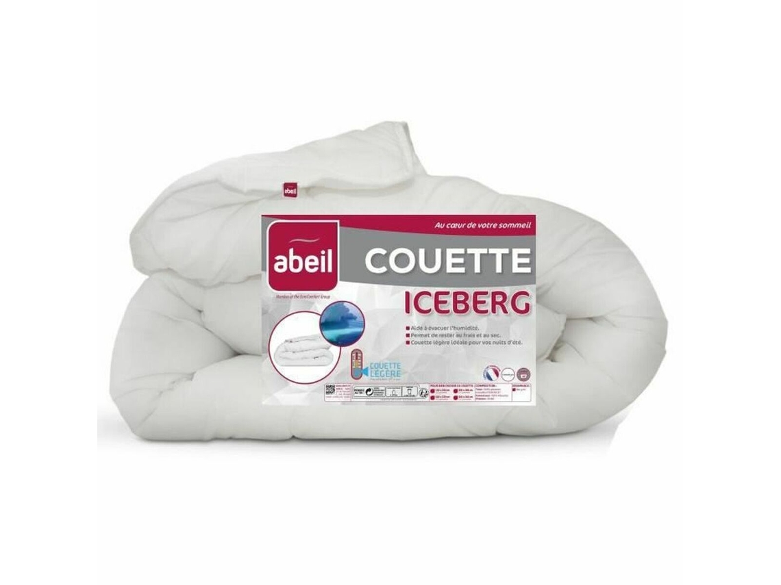 Edredão ABEIL (47.40 x 37.60 x 13.40 cm - Poliéster - Branco)