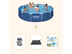 Bestway Piscina Bestway Steel Pro Redonda - 396x84 Cm - 4-peças S22757