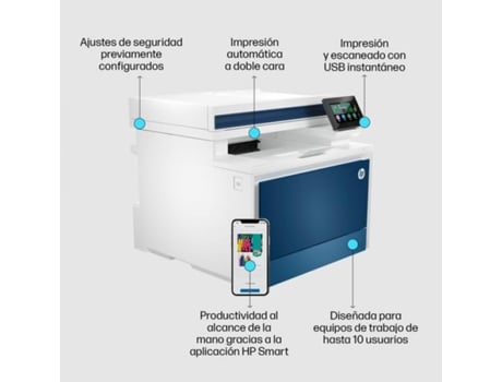 Impressora HP INC Color Laserjet Pro Mfp 4302Fdn
