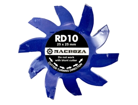 Fresa Rd10 para ranhurador de parede Macroza