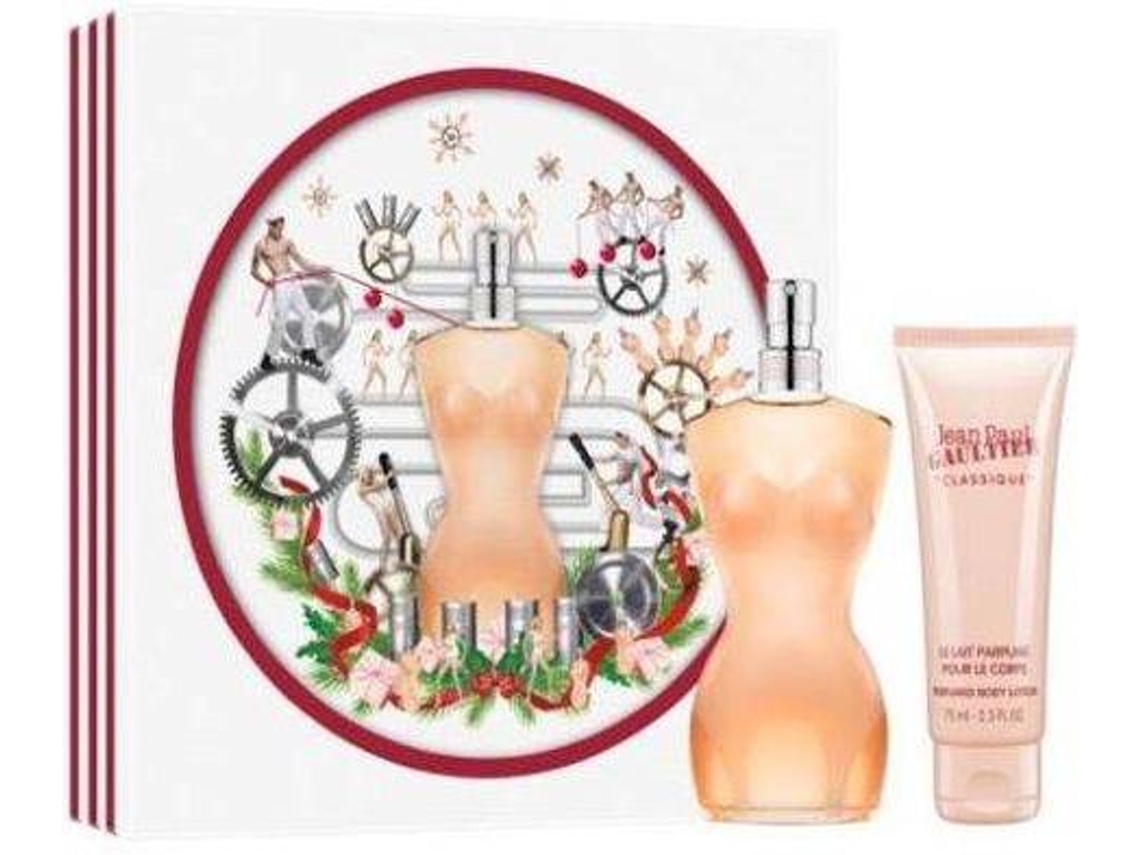 Coffret JEAN PAUL GAULTIER Perfume Classique 50ml + Perfumed Body Lotion 75ml (Eau de toilette)