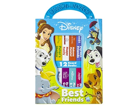 Livro Disney Best Friends 12 Board Books de Derek Harmening (Inglês - Capa Dura)