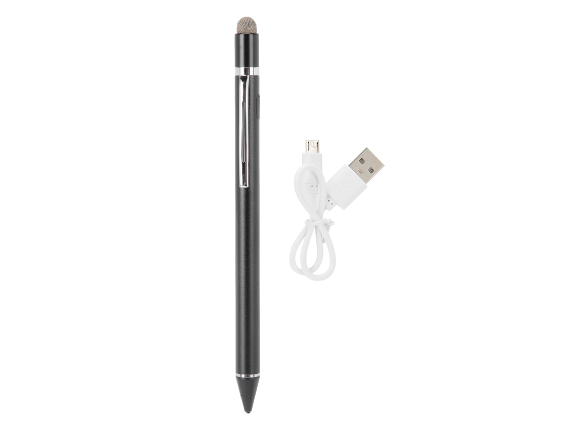 Lápis capacitivo universal preto para iOS/Android, compatível com Huawei/vivo S/MARCA