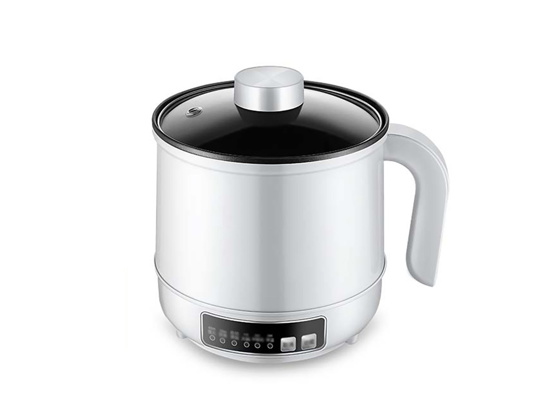 Panela Elétrica Antiaderente 1.7L S/MARCA, Isolamento Automático, Agendamento para Ramen e Fondue