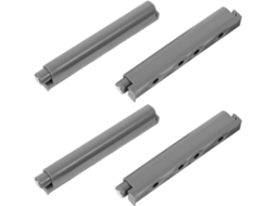 Amortecedor De Porta Guarda Roupa, 4 Peças, Fechamento Suave, Absorvedor De Choque, Amortecedor De Porta Armário Metal