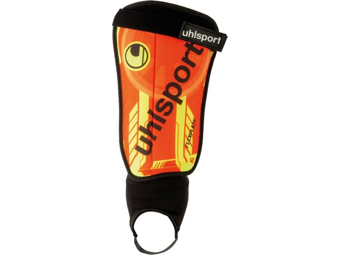 Caneleiras de Futebol UHLSPORT  Flex Plate (Laranja - XL)
