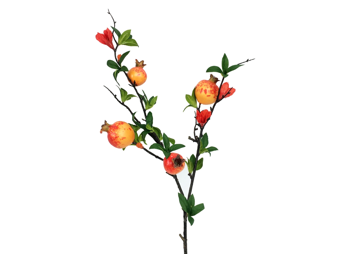 Pack De Armazém Com Parcelas Curvas Laxiscreed, 4 Romã E 2 Flores, Comprimento Até 60cm