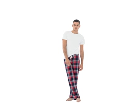 Calças de Pijama de Tartan SKINNI FIT L