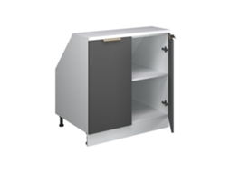 Móvel de Arrumação Sob Beirado 2 Portas 80 Cm 60 Cm Profundidade VICCO
