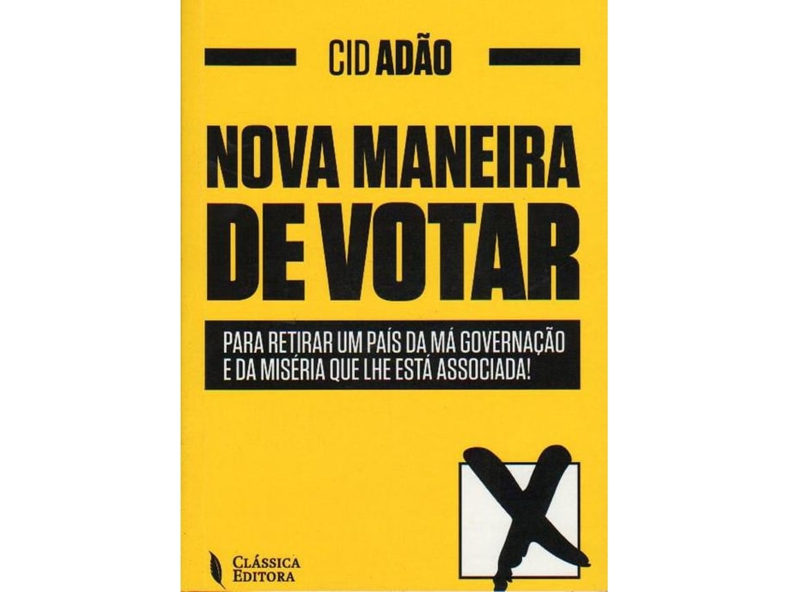 Livro Nova Maneira De Votar .