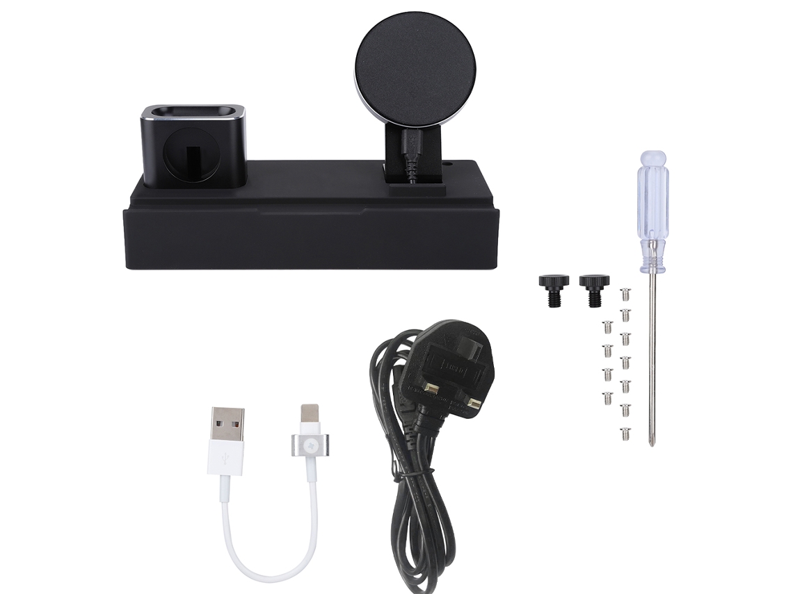 Carregador Sem Fio EOOCOO (multifuncional 8 em 1 com Portas Usb Duas)