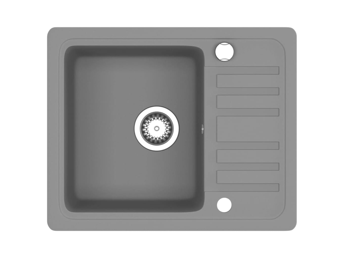 Kitchen Sink, Kitchen Sinks Vidaxl Cinzeto Granito (n/a)