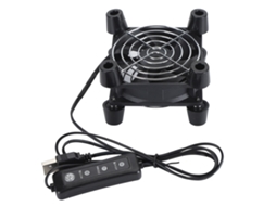 Ventilador De Refrigeração Silencioso Sem Escova Usb 5v De 3 Velocidades, 80mm, Para Gabinete De Pc, Xbox, Roteador E Dvr